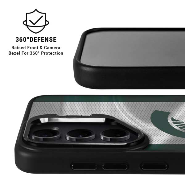 Michigan State University Spartans Jersey Galaxy S26 Plus Kickstand Case