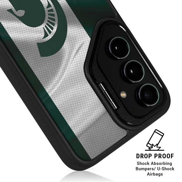 Michigan State University Spartans Jersey Galaxy S26 Plus Kickstand Case