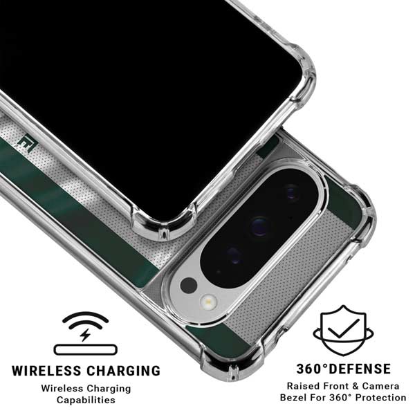 Michigan State University Spartans Jersey Google Pixel 10 Pro XL Clear Case