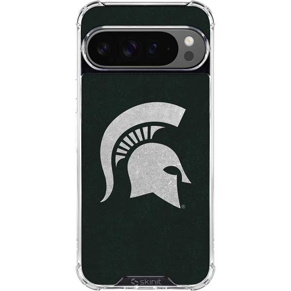 Michigan State University Spartans Logo Google Pixel 10 Pro XL Clear Case