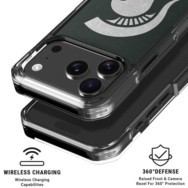 Michigan State University Spartans Logo iPhone 17 Pro Max MagSafe Case