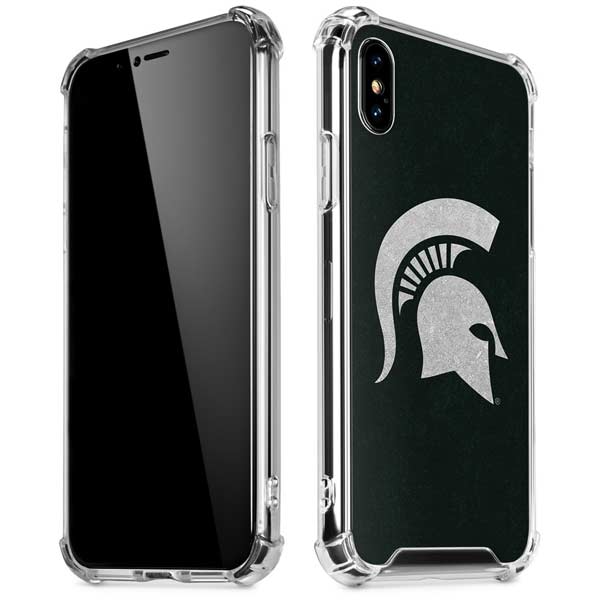 Michigan State University Spartans Logo iPhone X/XS Clear Case