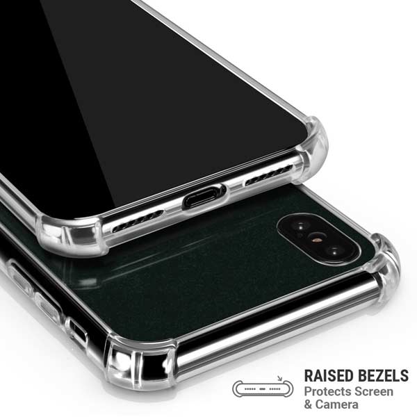 Michigan State University Spartans Logo iPhone X/XS Clear Case