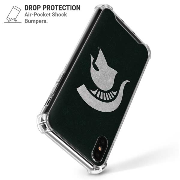 Michigan State University Spartans Logo iPhone X/XS Clear Case