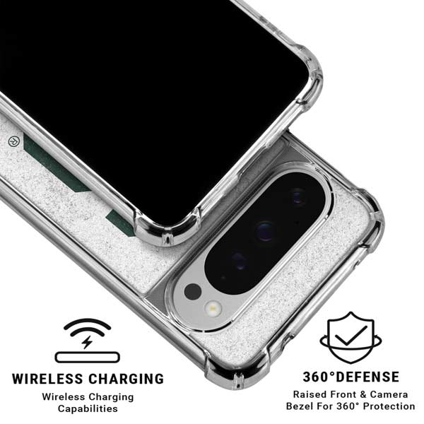 Michigan State University Spartans Mean Green S Google Pixel 10 Pro XL Clear Case
