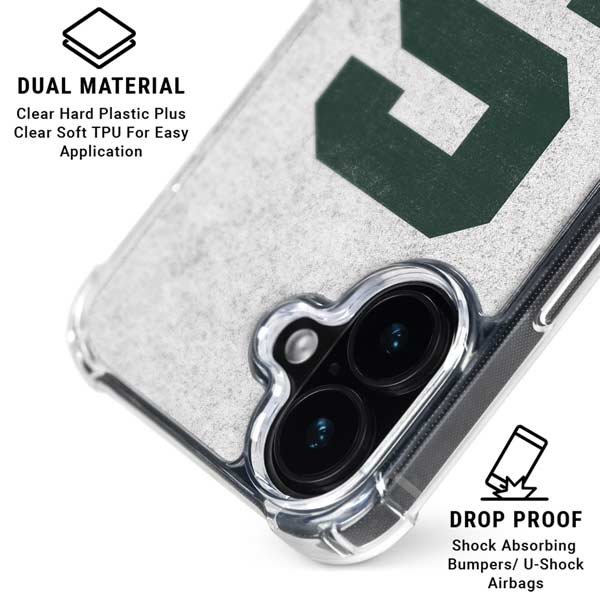 Michigan State University Spartans Mean Green S iPhone 17 MagSafe Case
