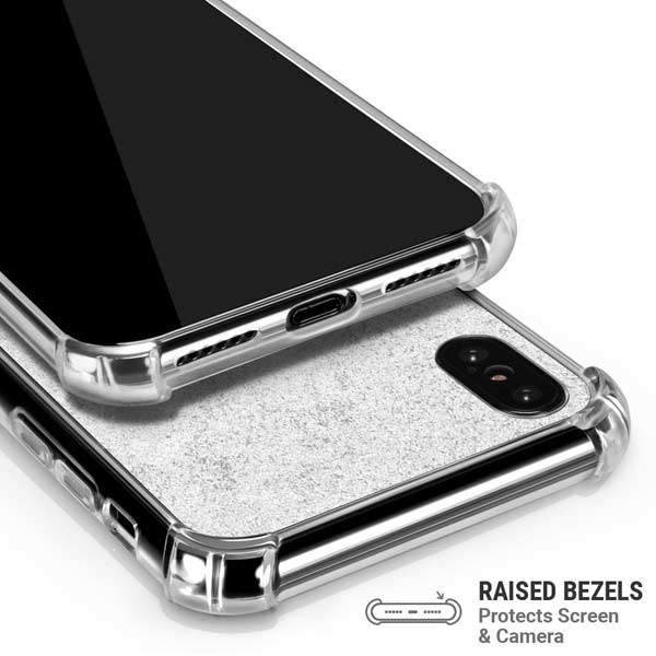 Michigan State University Spartans Mean Green S iPhone X/XS Clear Case