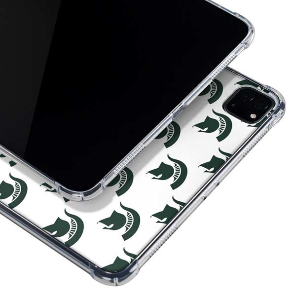 Michigan State University Spartans MSU Split iPad Pro 11in (2024) Clear Case