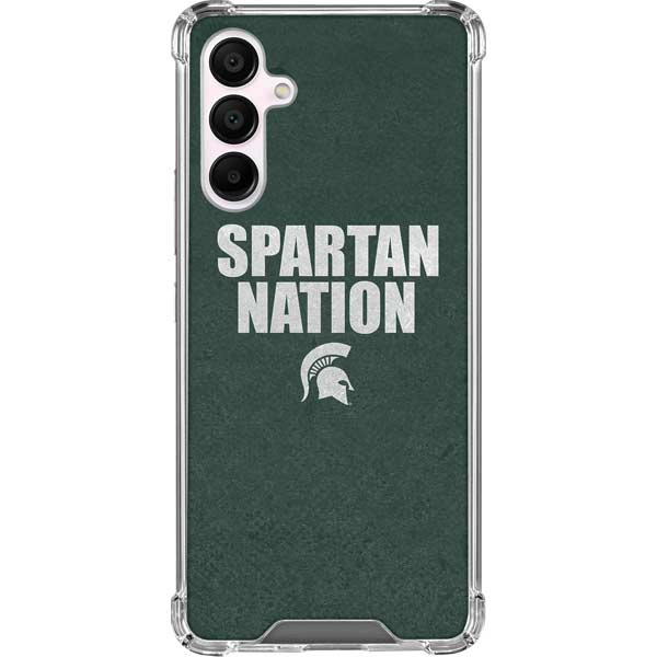 Michigan State University Spartans Nation Galaxy A16 5G Clear Case