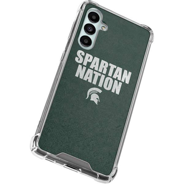 Michigan State University Spartans Nation Galaxy A16 5G Clear Case
