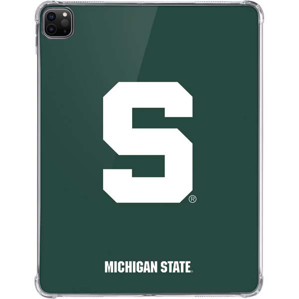 Michigan State University Spartans S iPad Pro 11in (2024) Clear Case