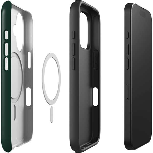 Michigan State University Spartans S iPhone 16 Plus Magsafe Impact Case