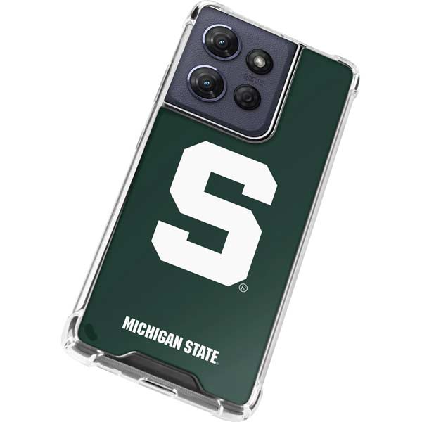 Michigan State University Spartans S Moto G 5G (2025) Clear Case