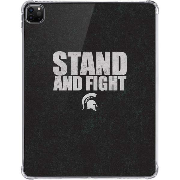 Michigan State University Stand and Fight iPad Pro 11in (2024) Clear Case