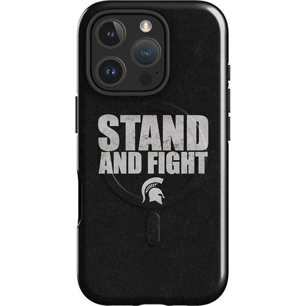 Michigan State University Stand and Fight iPhone 16 Pro Magsafe Impact Case