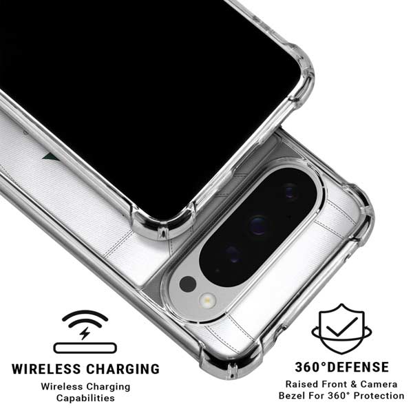 Michigan State University White Jersey Google Pixel 10 Pro Clear Case
