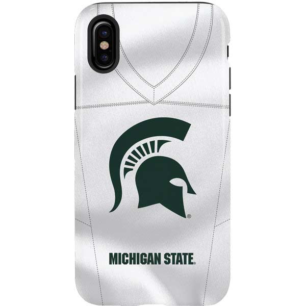 Michigan State University White Jersey iPhone XS Pro Case