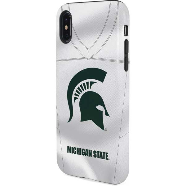 Michigan State University White Jersey iPhone XS Pro Case