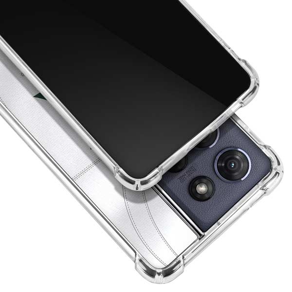Michigan State University White Jersey Moto G 5G (2025) Clear Case