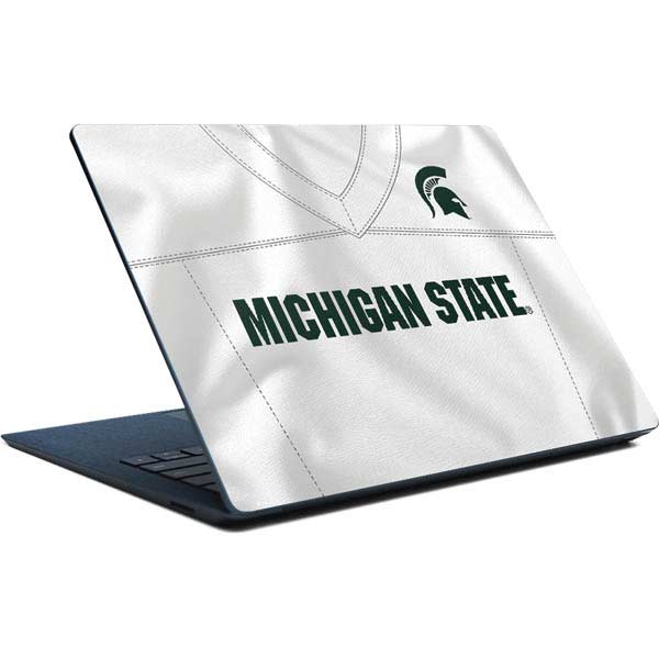 Michigan State University White Jersey Surface Laptop Skin