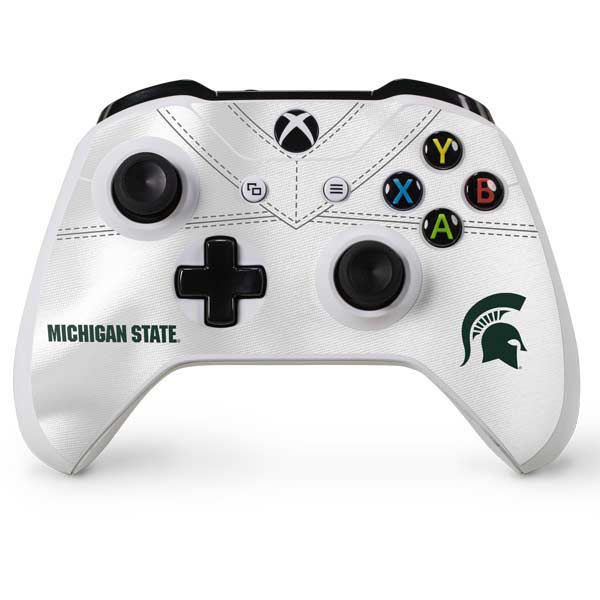 Michigan State University White Jersey Xbox One Skins