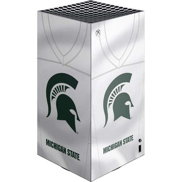 Michigan State University White Jersey Xbox Series X Skins