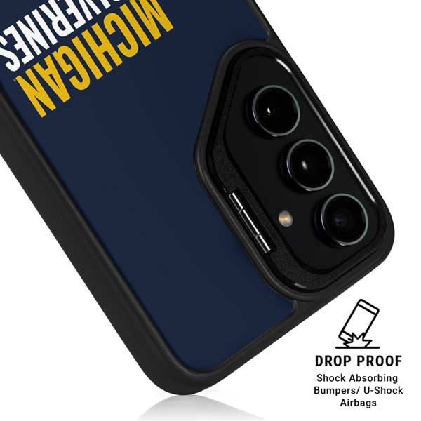 University of Michigan Wolverines M Galaxy S26 Ultra Kickstand Case