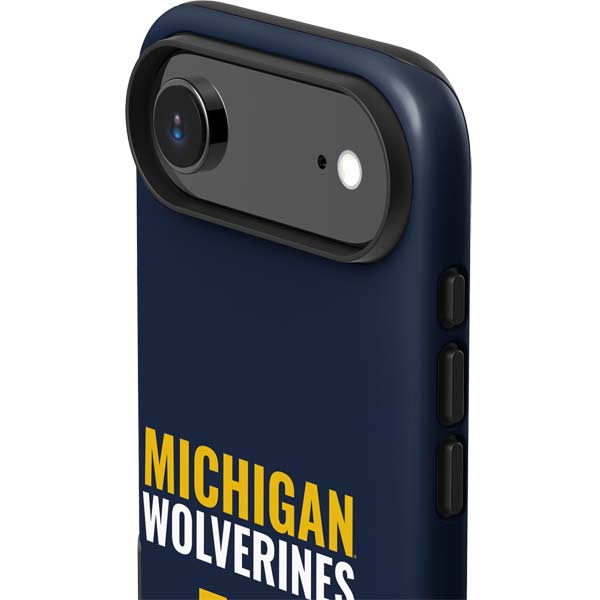 University of Michigan Wolverines M iPhone 17 Air Impact Case