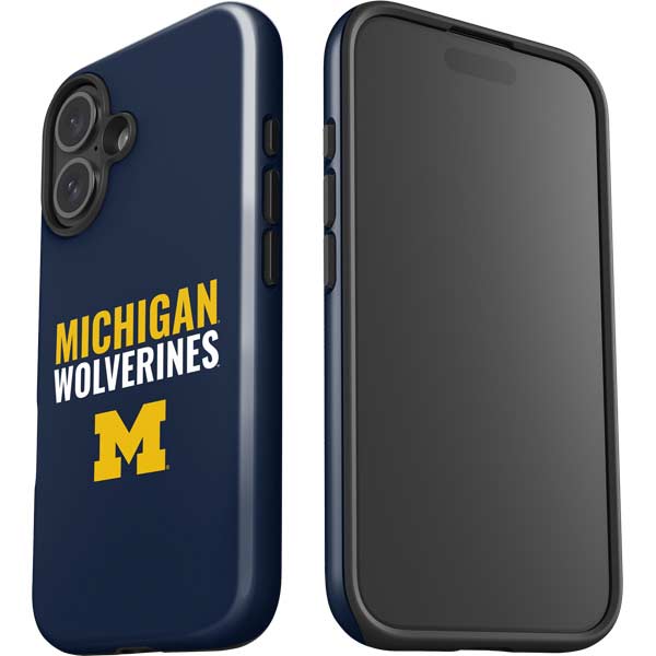 University of Michigan Wolverines M iPhone 17 Impact Case