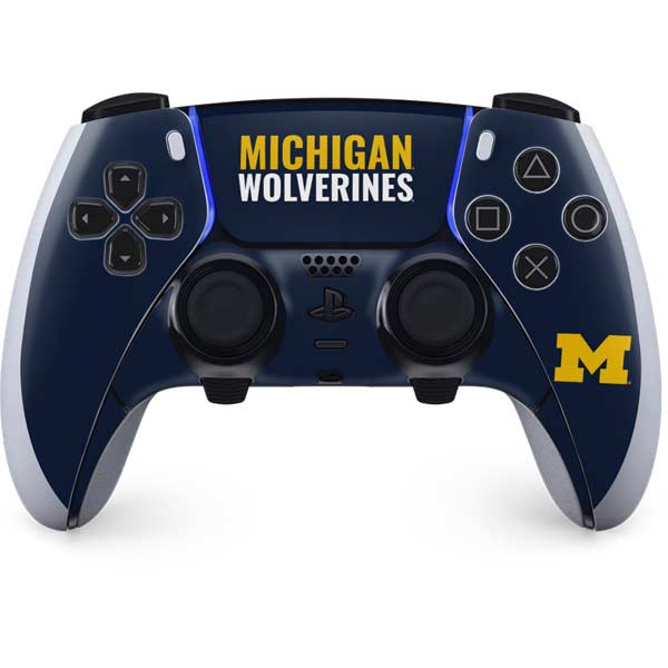 Yellow Wolverine Controller Michigan Wolverines M PS5 DualSense Edge Pro Controller Skin – Skinit