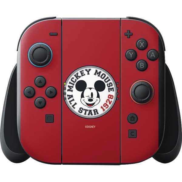 Disney Mickey Mouse All Star 1928 Nintendo Switch 2 (2025) with Joy-Con Skin