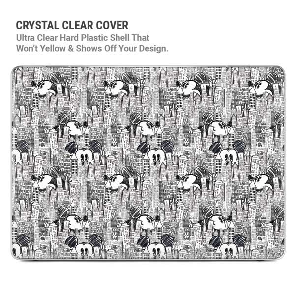Disney Mickey Mouse Cityscape Sketch MacBook Pro 14in (2021-24) Case plus Skin