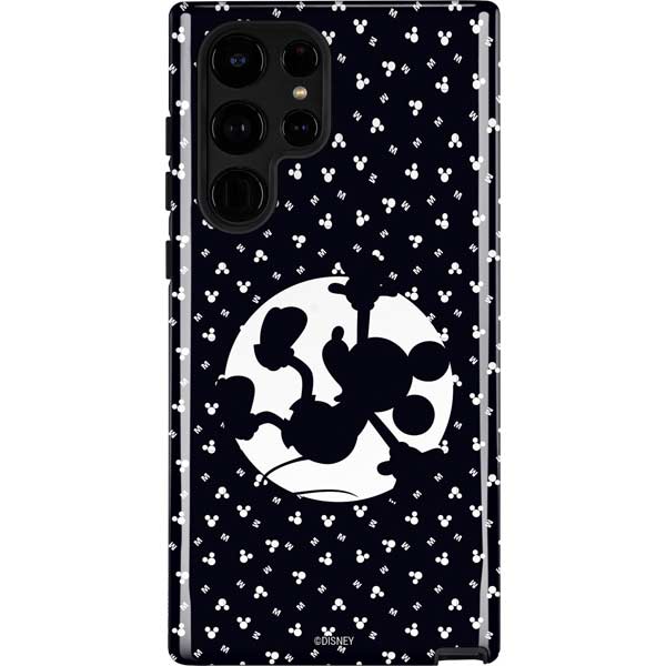 Disney Mickey Mouse Falling Silhouette Galaxy Cases