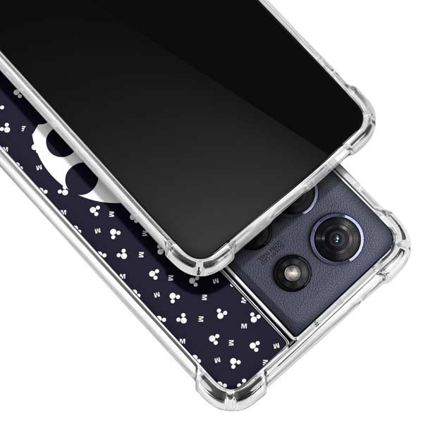 Disney Mickey Mouse Falling Silhouette Moto G 5G (2025) Clear Case