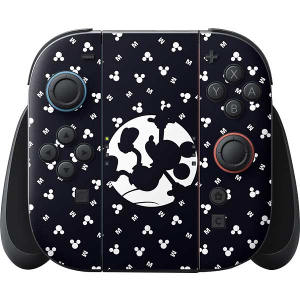Disney Mickey Mouse Falling Silhouette Nintendo Skins