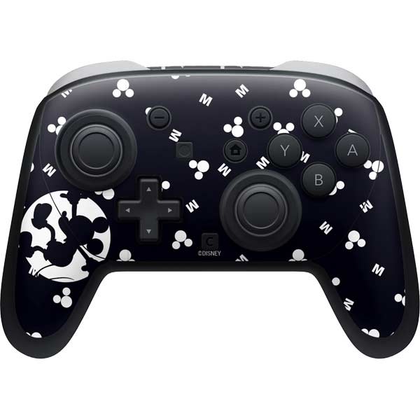 Disney Mickey Mouse Falling Silhouette Nintendo Skins