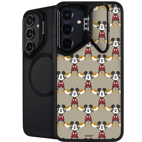 Disney Mickey Mouse Pattern Formation Galaxy S26 Kickstand Case