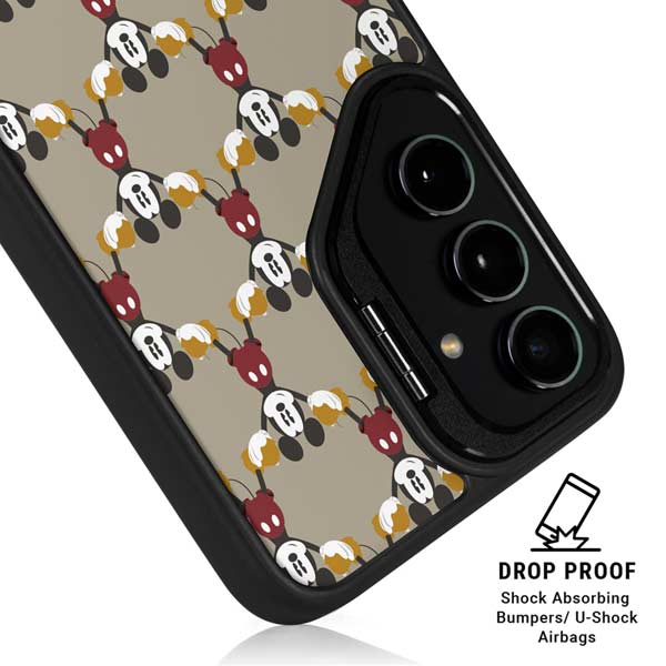 Disney Mickey Mouse Pattern Formation Galaxy S26 Kickstand Case