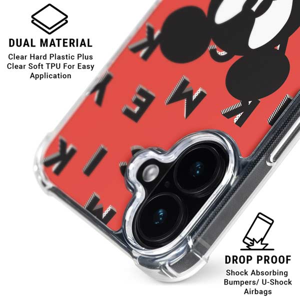 Disney Mickey Mouse Grumpy Face iPhone 17 MagSafe Case