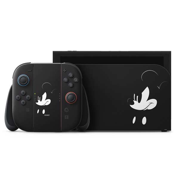 Disney Mickey Mouse Black and White Nintendo Skins