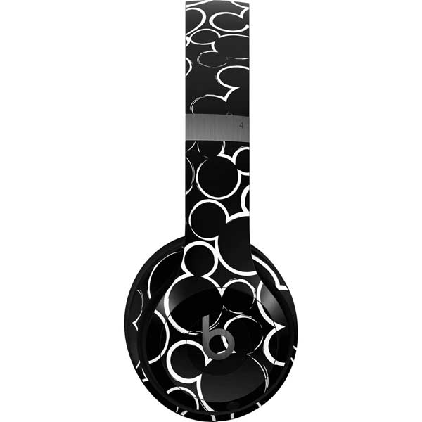 Disney Mickey Mouse Logo Pattern Beats Solo 4 Wireless Headphones Skin
