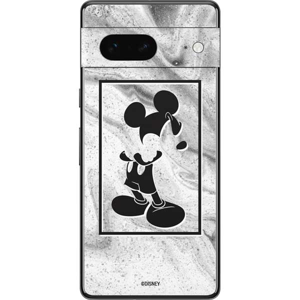 Disney Mickey Mouse Shape on Marble Pixel Skins