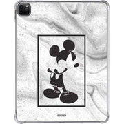 Disney Mickey Mouse Shape on Marble iPad Pro 11in (2024) Clear Case