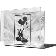 Disney Mickey Mouse Shape on Marble MacBook Pro 14in (2021-24) Case plus Skin