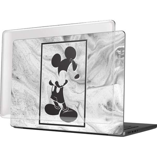 Disney Mickey Mouse Shape on Marble MacBook Pro 14in (2021-24) Case plus Skin