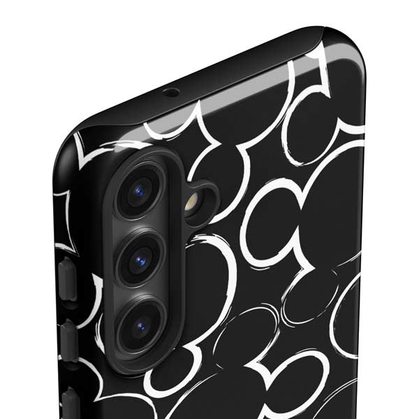 Disney Mickey Mouse Logo Pattern Galaxy S25 Plus Impact Case