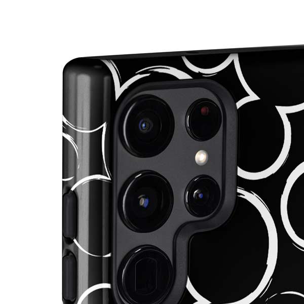 Disney Mickey Mouse Logo Pattern Galaxy S25 Ultra Impact Case