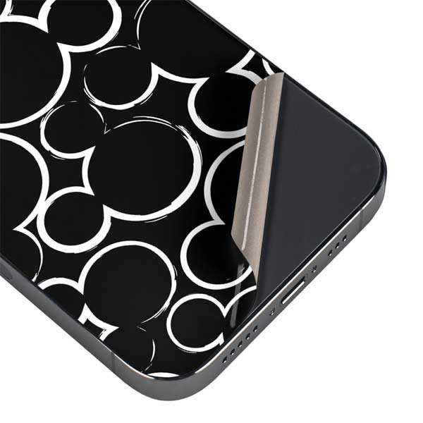 Disney Mickey Mouse Logo Pattern iPhone 15 Pro Max Skin