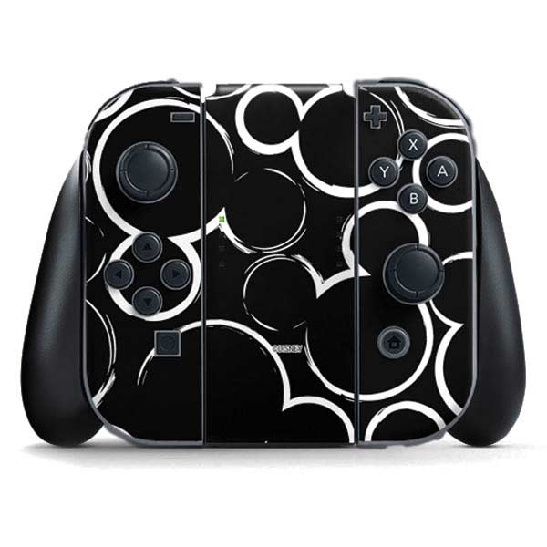 Disney Mickey Mouse Logo Pattern Nintendo Skins