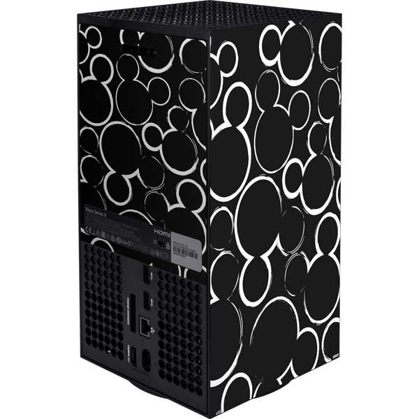 Disney Mickey Mouse Logo Pattern Xbox Series X Bundle Skin